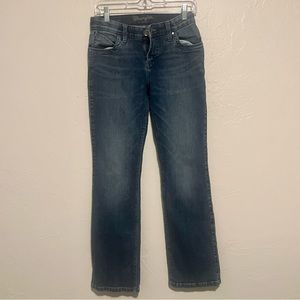 Womens Jeans Wrangler Q Baby Ultimate Riding Jean Wash Medium 3x 32 Size 27 x 32
